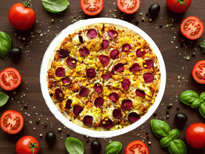 Salami Pizza